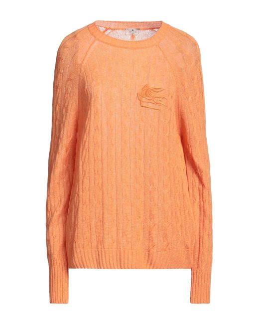 Etro Orange Pullover