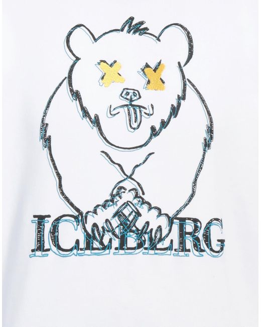 Sudadera Iceberg de hombre de color White