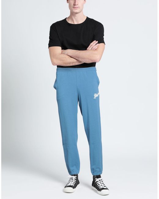 AFTER LABEL Blue Trouser for men