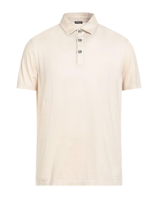Kiton Natural Polo Shirt Cotton, Cashmere for men