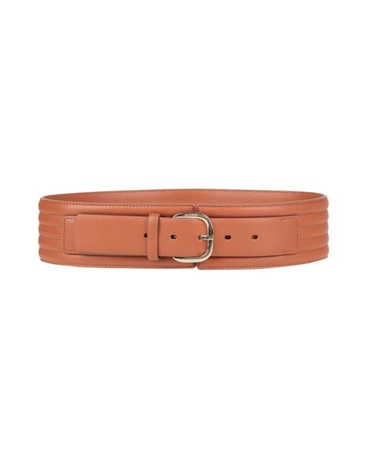 Moorer Natural Belt Leather