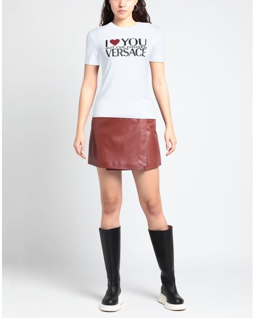 Versace White T-Shirts