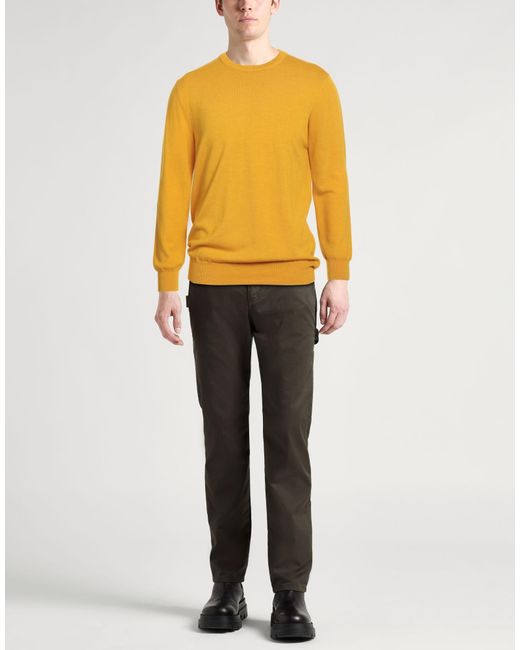 Boglioli Yellow Jumper for men