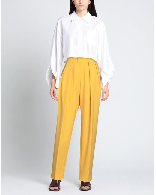Stella McCartney Yellow Pants