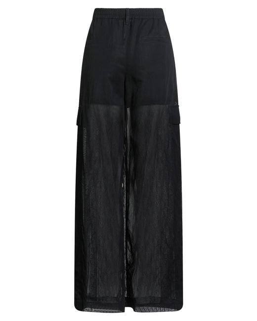 Brunello Cucinelli Black Pants Cotton, Brass