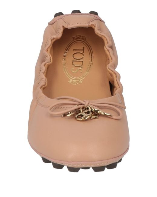 Tod's Pink Ballet Flats