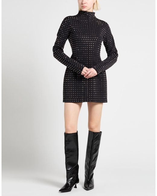 Sportmax Black Mini Dress