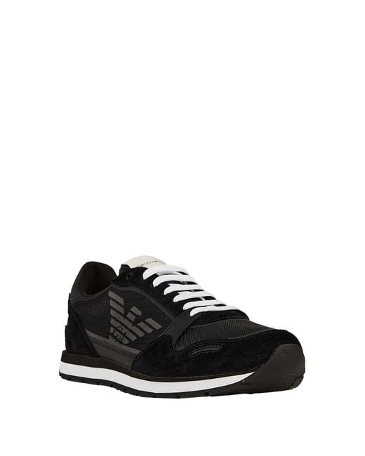 Sneakers Emporio Armani pour homme en coloris Black