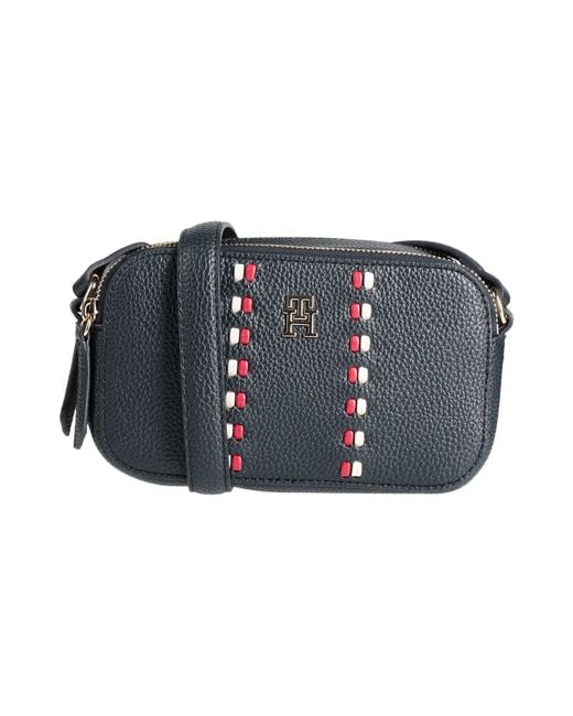 Tommy Hilfiger Blue Cross-Body Bag Polyurethane