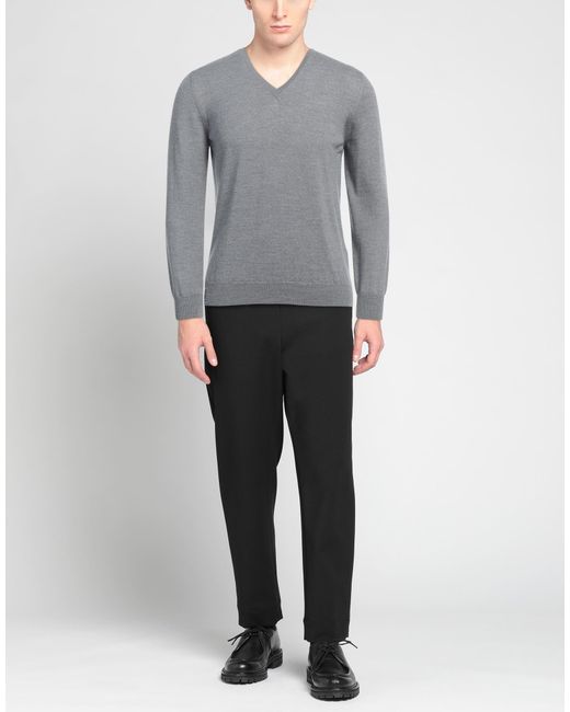 Pullover di Gran Sasso in Gray da Uomo
