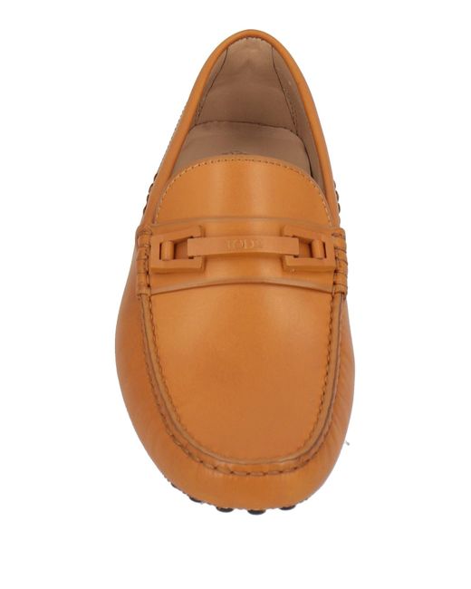 Tod's Brown Loafers Leather for men