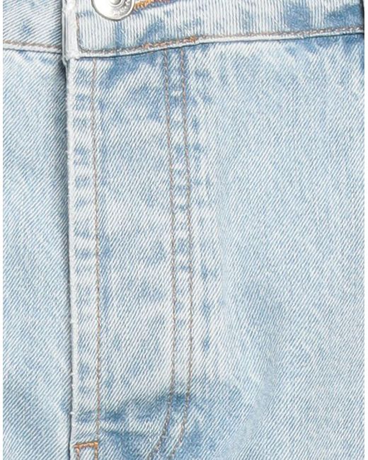 Drole de Monsieur Blue Denim Shorts for men