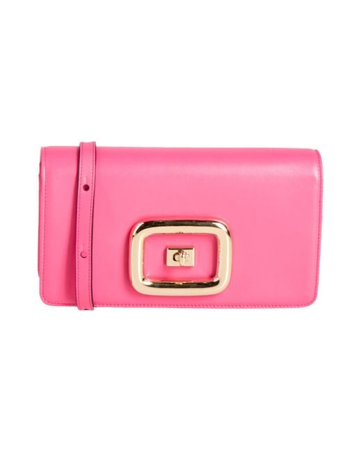 Roger Vivier Pink Cross-Body Bag
