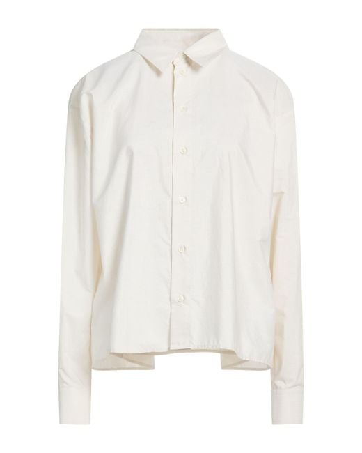 MM6 by Maison Margiela White Shirt Cotton