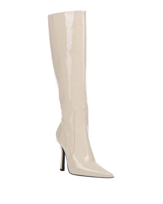 Blumarine White Knee Boots