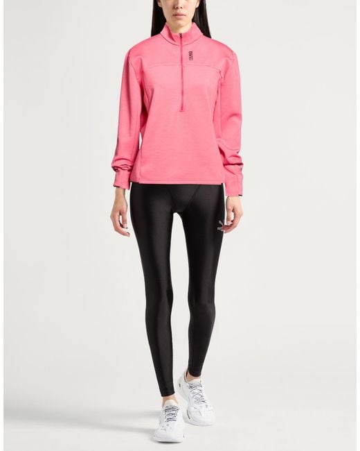 Colmar Pink Sweatshirt Polyester, Elastane