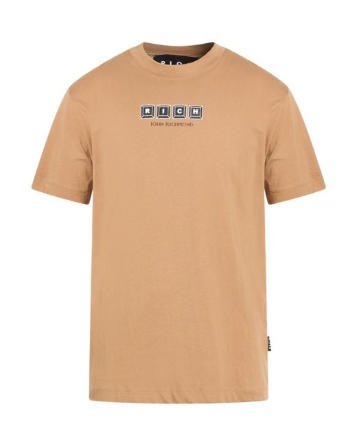 John Richmond Natural T-Shirts for men