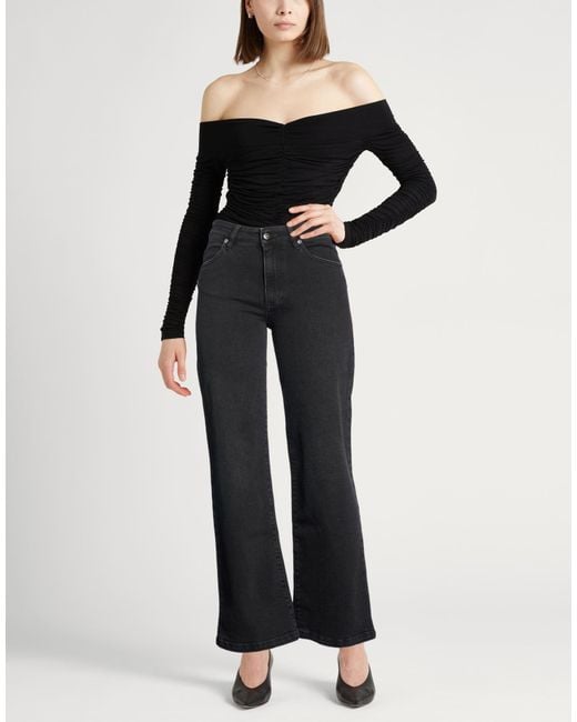 Antonelli Black Jeans Cotton, Elastane