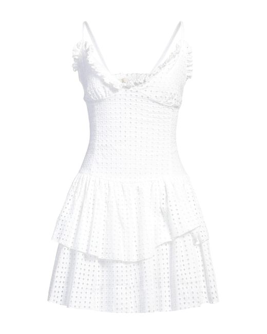 Souvenir Clubbing Women's White Mini Dress Cotton - www.magambanetwork.com