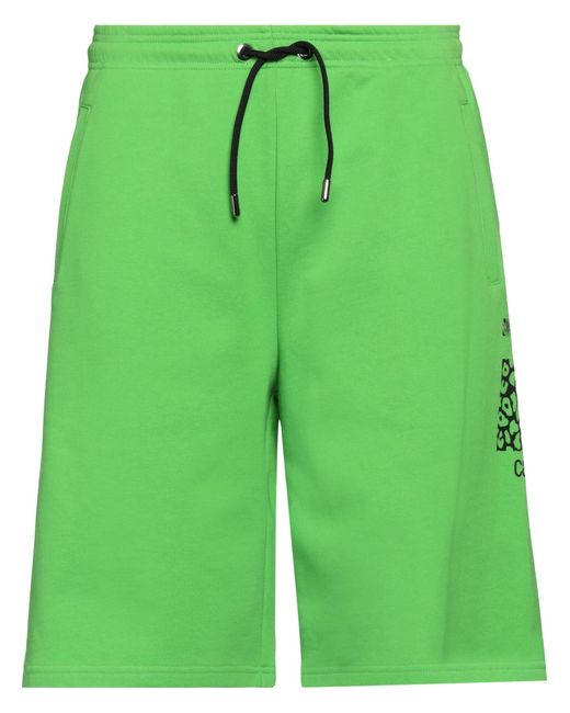 Just Cavalli Green Shorts & Bermuda Shorts for men