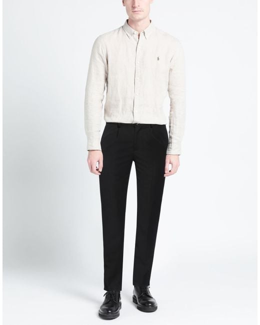 Daniele Alessandrini Black Pants for men