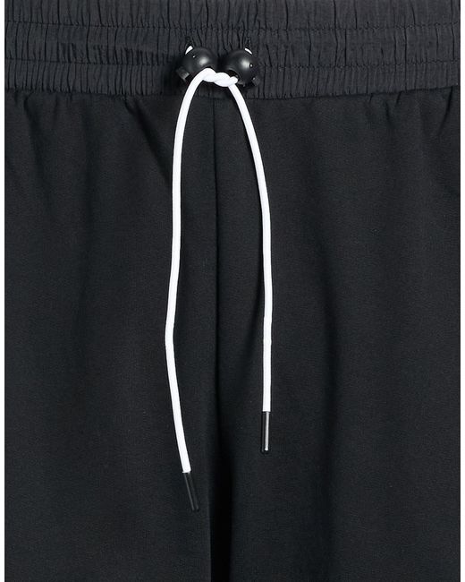 EA7 Black Pants Cotton, Polyamide for men