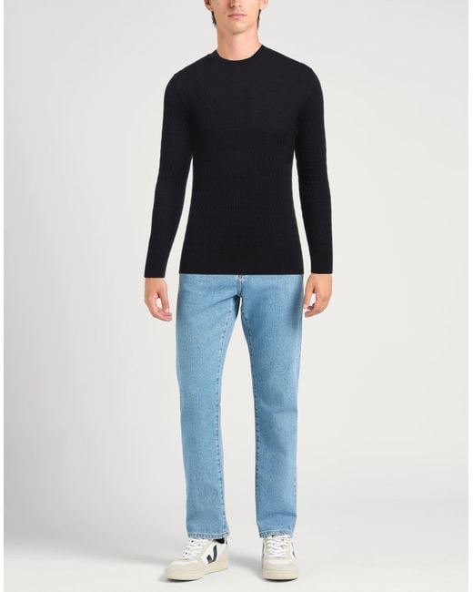 Pullover Alpha Studio pour homme en coloris Black