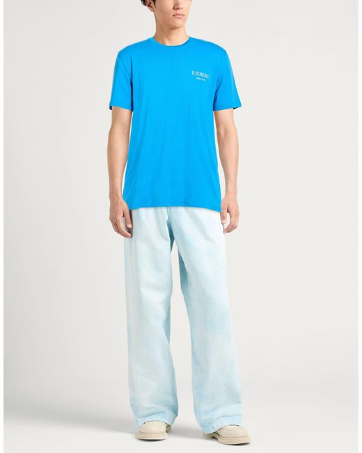 Iceberg Blue T-Shirts for men
