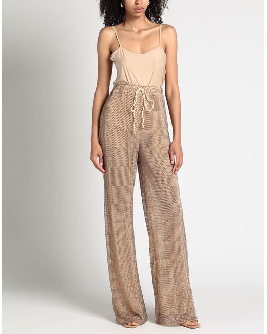 LAQUAN SMITH Natural Trouser