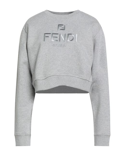 Fendi Gray Sweatshirts