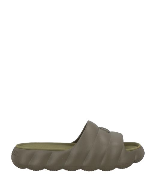 Moncler Gray Sandals for men