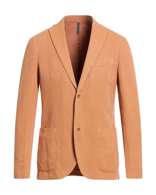 Montedoro Multicolor By Slowear Blazer Cotton, Ramie for men