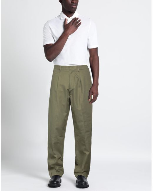 Trussardi Green Pants for men