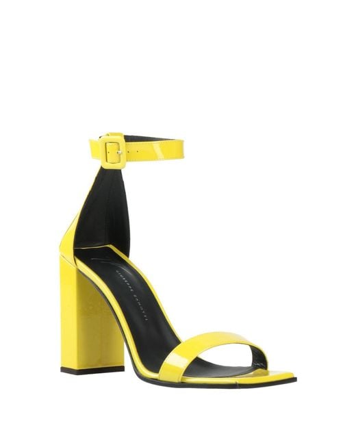 Giuseppe Zanotti Yellow Sandals