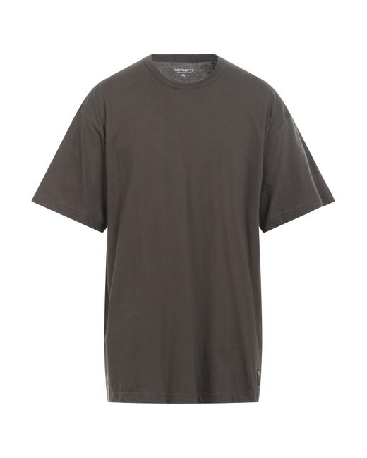 Carhartt Gray Dark T-Shirt Organic Cotton for men
