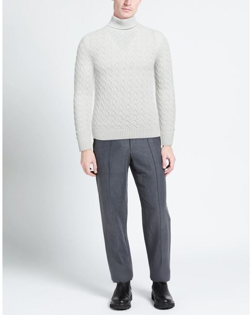 Heritage Gray Turtleneck for men