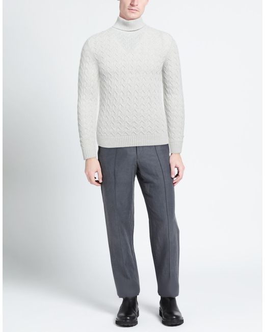 Heritage Gray Turtleneck for men