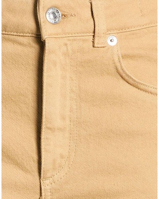 Grifoni Natural Camel Pants Cotton, Elastane