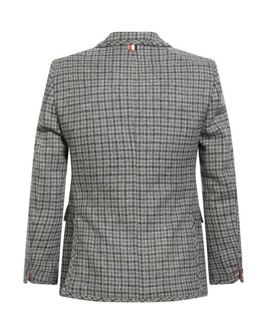 Thom Browne Gray Blazer Wool for men