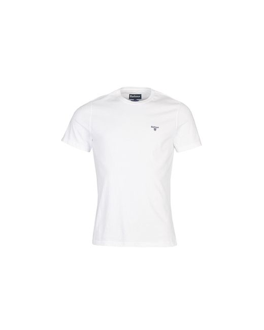 Barbour T-shirts in White für Herren