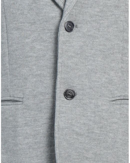 Daniele Alessandrini Gray Blazer for men