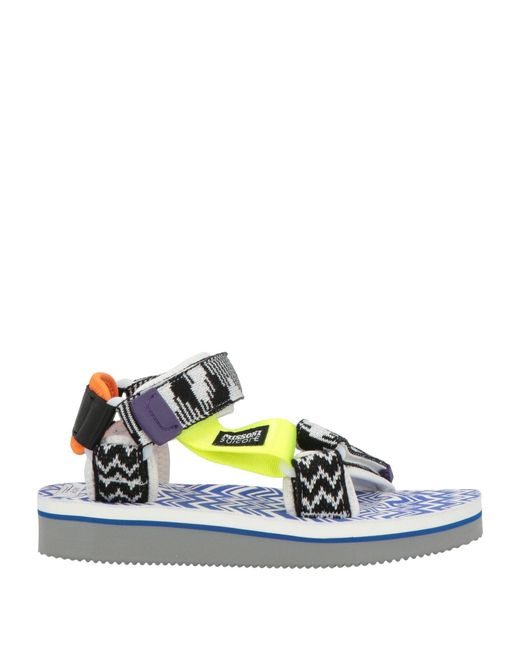 SUICOKE X MISSONI White Sandals