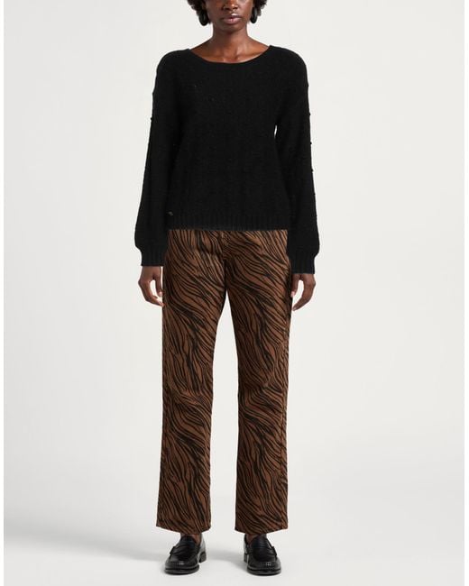 Pullover Manila Grace en coloris Black