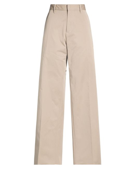 DSquared² Natural Khaki Pants Cotton, Polyamide