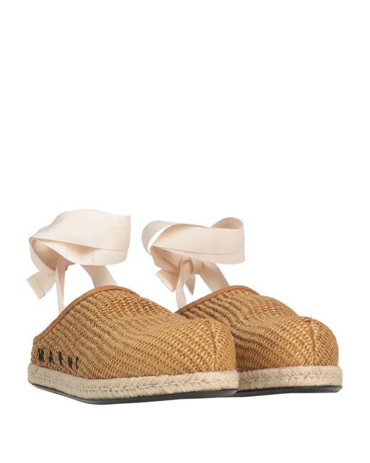 Marni White Espadrilles