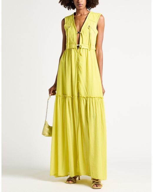 Pinko Yellow Maxi Dresses