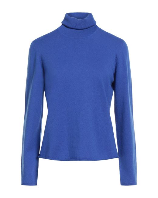 Gran Sasso Blue Turtleneck