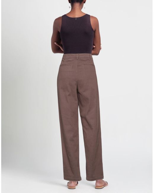 6397 Brown Pants