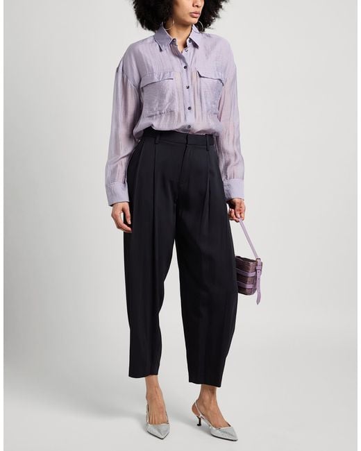 Rag & Bone Blue Pants Viscose, Elastane