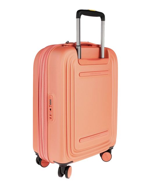 Mandarina Duck Wheeled Luggage in Pink | Lyst